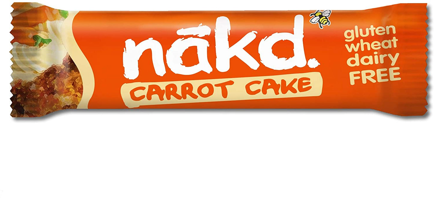 Nakd Carrot Cake 35g (Pack of 18)