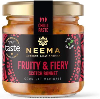 Neema African Fruity & Fiery Scotch Bonnet Chilli Paste 106g