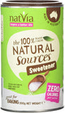 Natvia 100 % Natural Sweetener Canister 300g