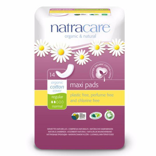 Natracare Maxi Pads Regular 14 Pads