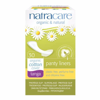 Natracare Natural Pantyliners Tanga 30 Pieces