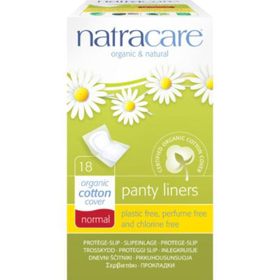 Natracare Panty Liner Normal Wrapped 18 Pieces