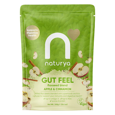 Naturya Gut Feel Flaxseed Blend Apple & Cinnamon 240g (Pack of 6)