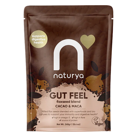 Naturya Gut Feel Flaxseed Blend Cacao & Maca 240g (Pack of 6)
