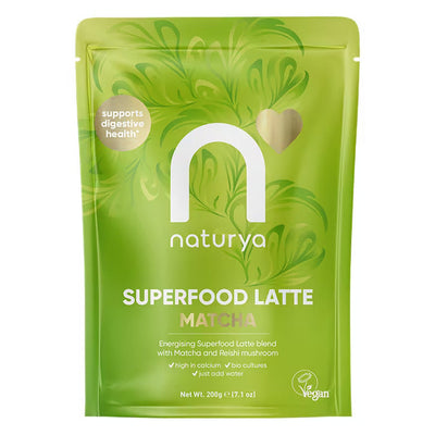 Naturya Superfood Latte Matcha 200g (Pack of 6)