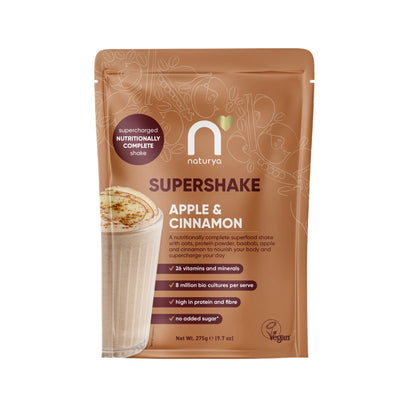 Naturya Supershake Apple & Cinnamon 275g (Pack of 6)