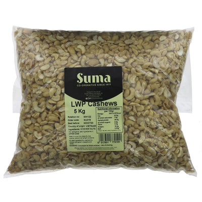 Suma Bagged Down Lwp Cashews 5kg