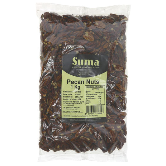 Suma Bagged Down Pecan Nuts 1kg