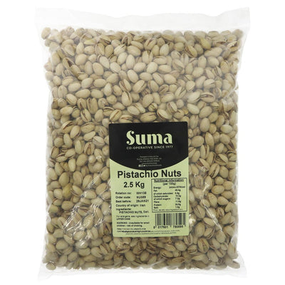 Suma Bagged Down Pistachio Nuts Roasted Salted 2.5kg