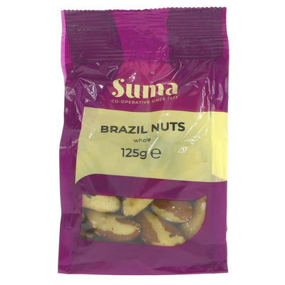 Suma Prepacks Whole Brazils 125g (Pack of 6)