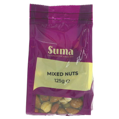 Suma Prepacks Mixed Nuts 125g (Pack of 6)