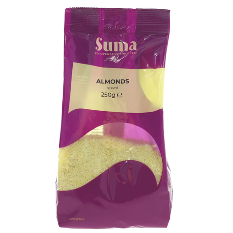 Suma Prepacks Almonds Ground 250g (Pack of 6)