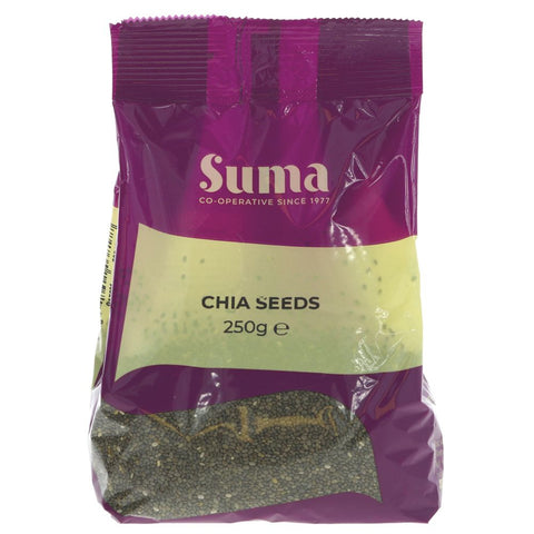 Suma Prepacks Chia Seeds 250g (Pack of 6)