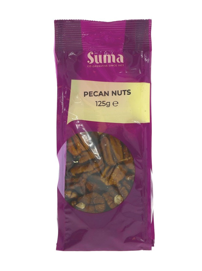 Suma Prepacks Pecan Nuts 125g (Pack of 6)