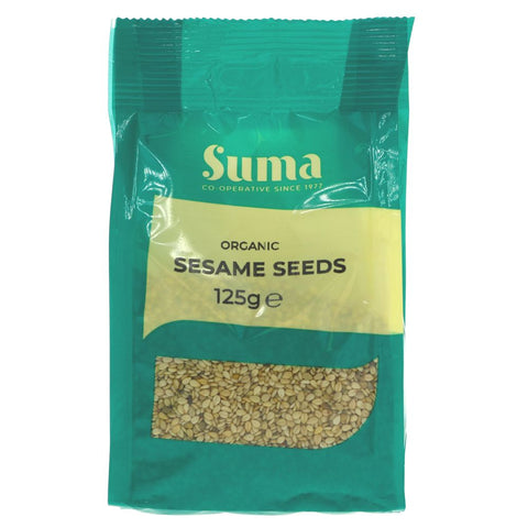 Suma Prepacks Organic Sesame Seeds 125g (Pack of 6)