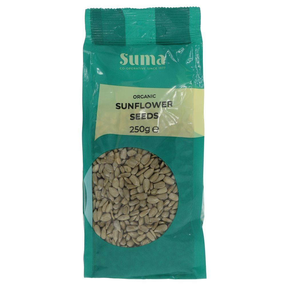 Suma Prepacks Organic Sun Seeds 250g (Pack of 6)