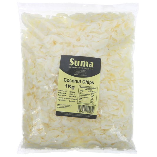 Suma Bagged Down Coconut Chips 1kg