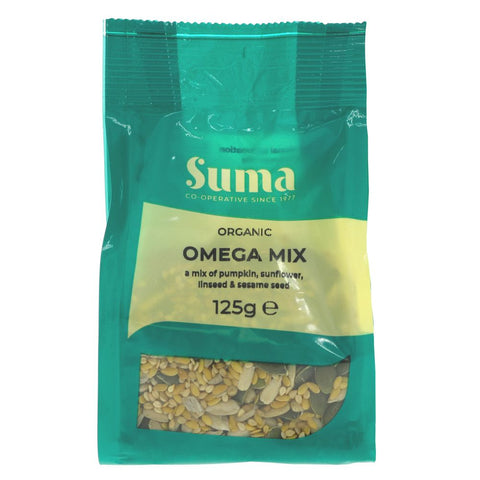 Suma Prepacks Organic Omega Mix 125g (Pack of 6)