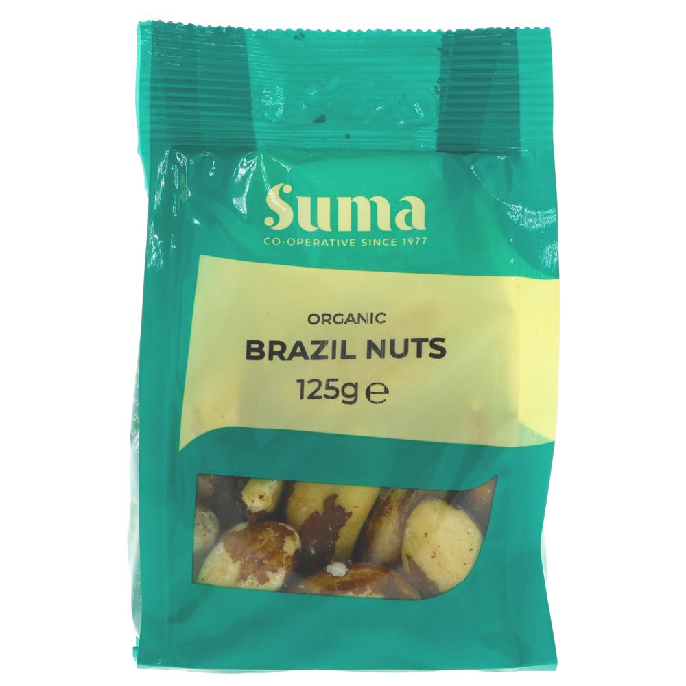 Suma Prepacks Organic Med Brazils 125g (Pack of 6)