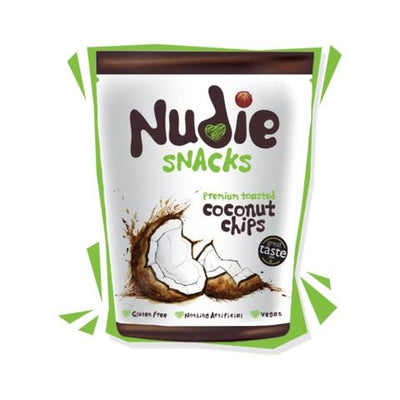 Nudie Snacks Toasted Coconut Chips S&S 35Gm (Pack of 6)