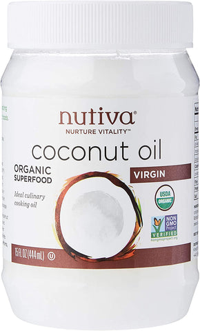 Nutiva Org Extra Virgin Coconut Oil  426g