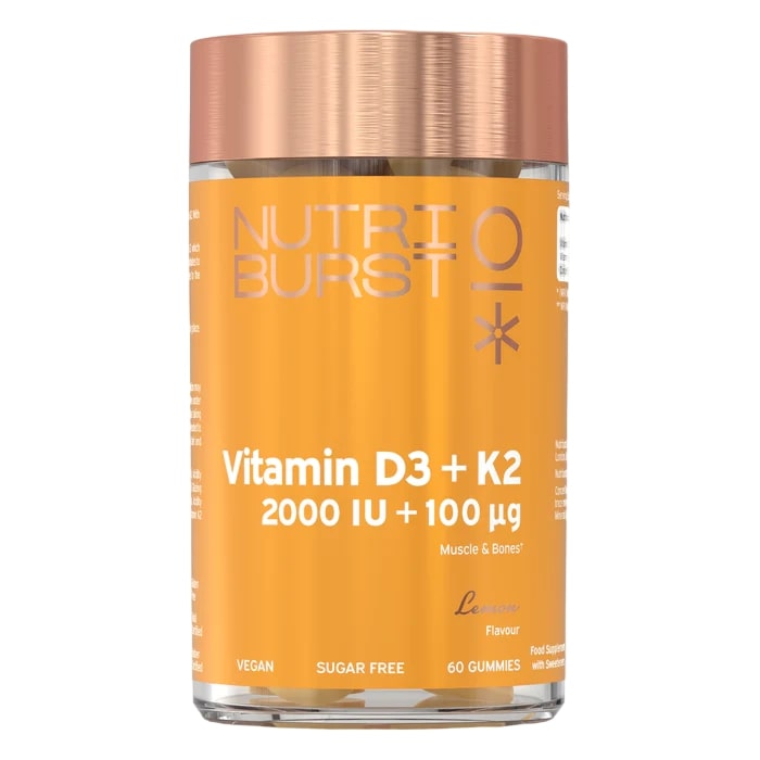 Nutriburst Vitamin D3 + K2 210g (Pack of 24)