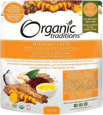 Organic Traditions OT Organic Turmeric Latte 150g