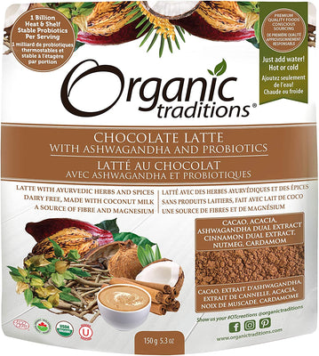 Organic Traditions OT Chocolate Latte Ashwagandah 150g