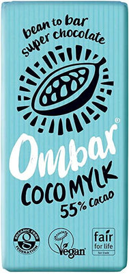 Ombar Coco Mylk Raw Chocolate 70g (Pack of 10)