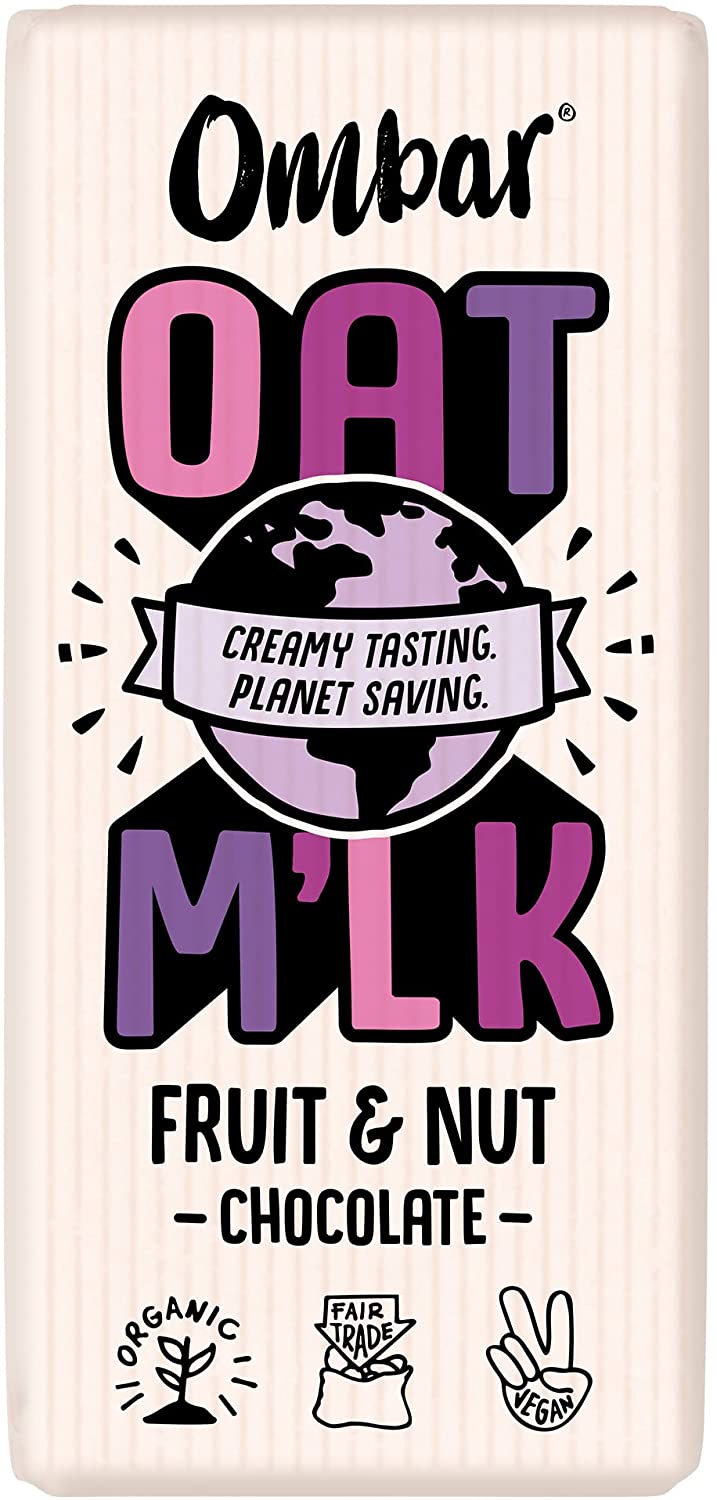 Ombar Chocolate Oat M'lk Fruit & Nut 70g (Pack of 10)