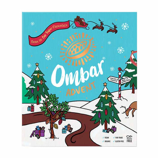 Ombar Core Range Advent Calendar (23) 125g (Pack of 10)