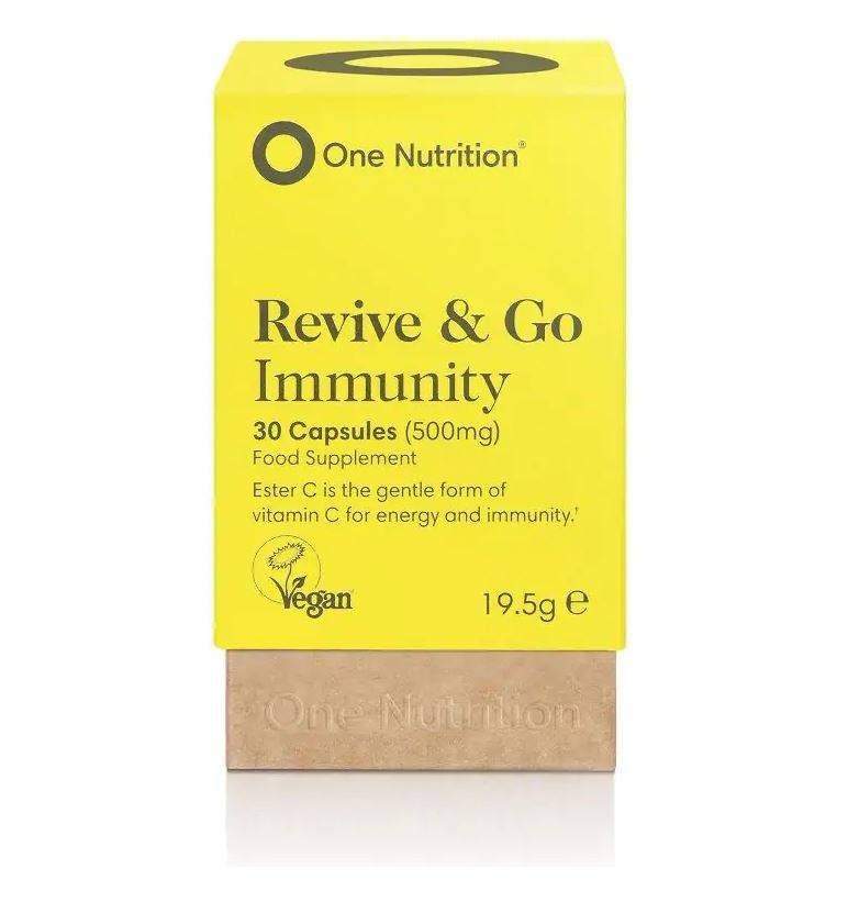 One Nutrition Revive & Go - Vegan Vit C with Zinc 30's