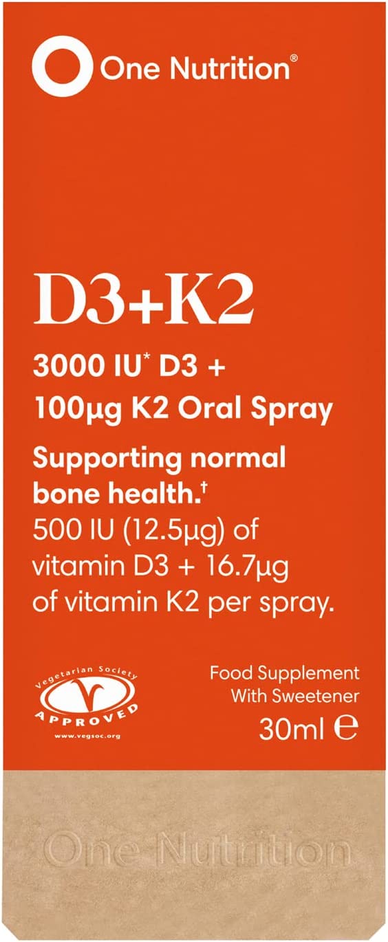 One Nutrition D3 + K2 Max Spray 30ml