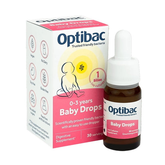 Optibac Probiotics Baby Drops 10ml (Pack of 6)