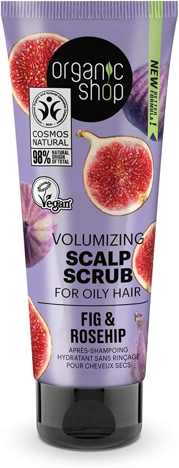 Organic Shop Volumizing Scalp Scrub F&R 75ml (Pack of 6)