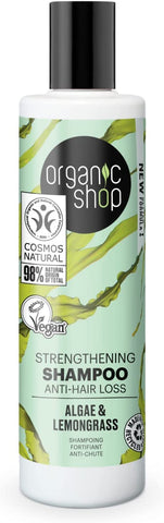 Organic Shop AntiHairLoss Shampoo A&L 280ml (Pak of 6)