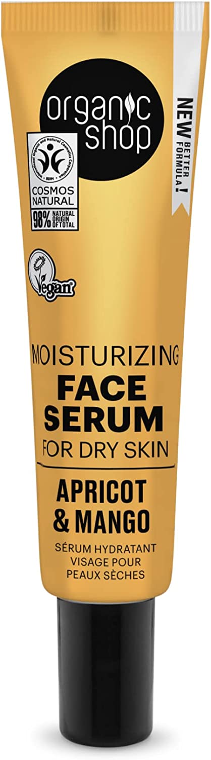 Organic Shop Moisturising Face Serum A&M 30ml (Pack of 6)