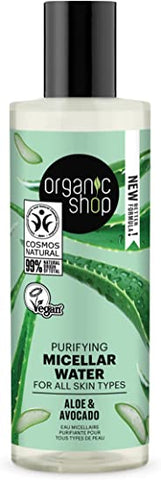 Organic Shop Purifying MicellarWater A&A 150ml (Pack of 6)