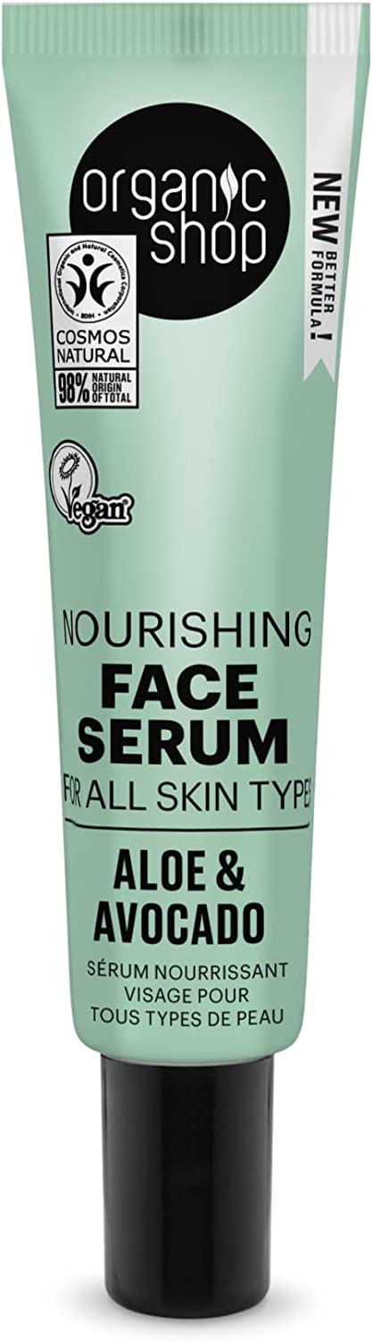 Organic Shop Nourishing Face Serum A&A 30ml (Pack of 6)