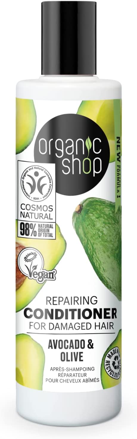 Organic Shop Repairing Conditioner A&O 280ml (Pack of 6)