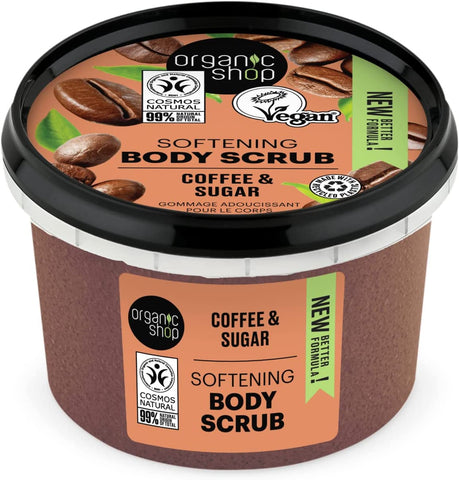 Organic Shop Softening BodyScrub C&S 250ml (Pack of 6)