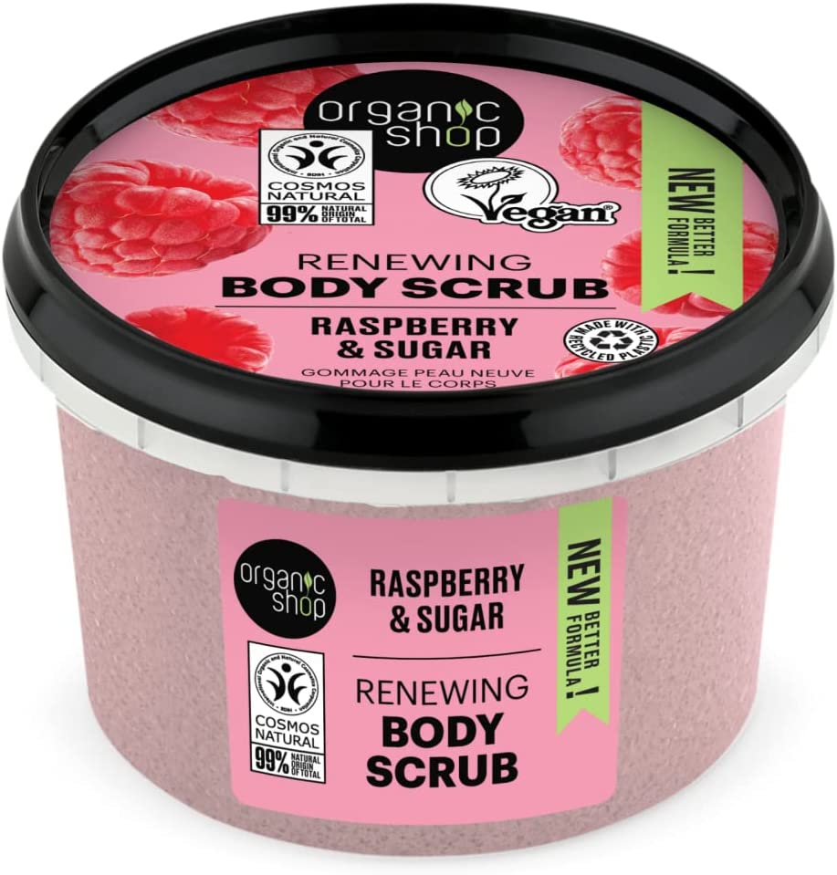 Organic Shop Renewing BodyScrub R&S 250ml (Pack of 6)