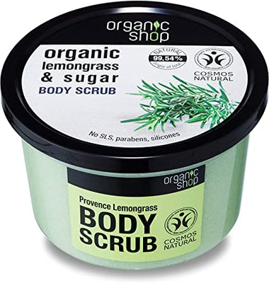 Organic Shop Refining BodyScrub L&S 250ml (Pack of 6)