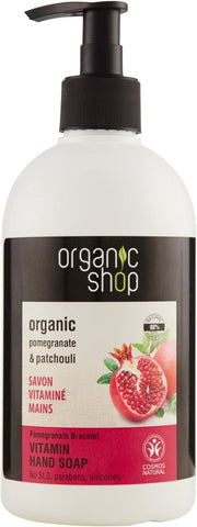 Organic Shop Vitamin HandSoap P&P 500ml (Pack of 6)