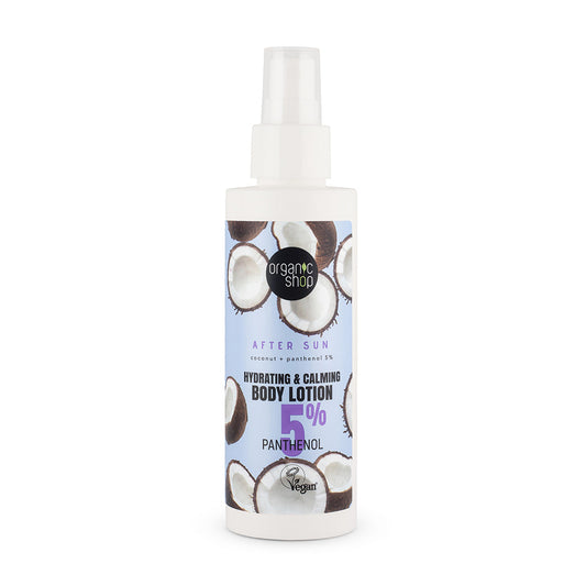 Organic Shop After Sun Hydrating & Calming Body Lotion +B16 150ml (Pack of 8)