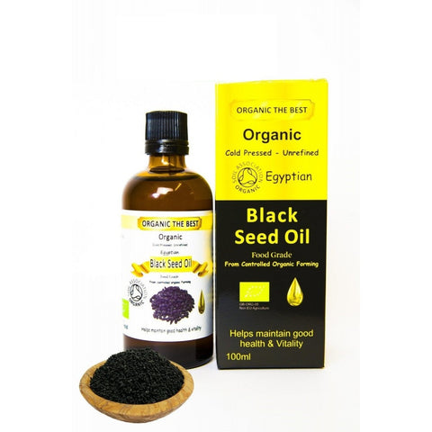 Organic The Best Egyptian Black Seed Oil (Black Cumin) 100ml (Pack of 24)