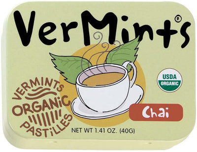 VerMints Organic Chai 40g (Pack of 6)