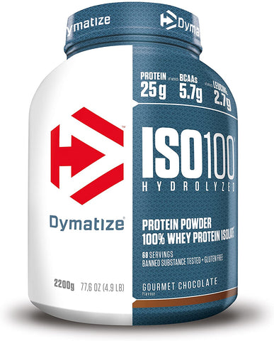 Dymatize ISO-100, Gourmet Chocolate - 2200g