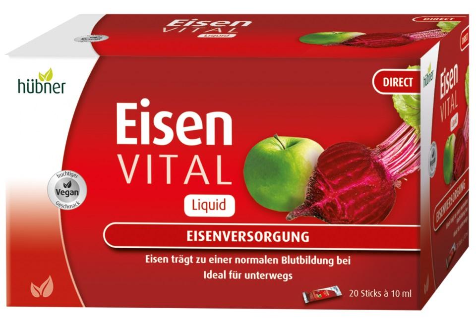 Hubner Iron Vital Liquid 20 Sachets