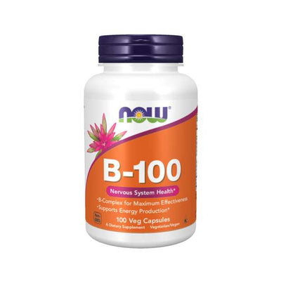 NOW Foods Vitamin B-100 - 100 vcaps